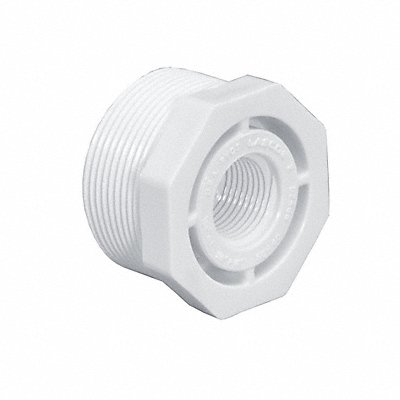 LASCO 439101BC Bushing 3/4 x 1/2 in Schedule 40 White