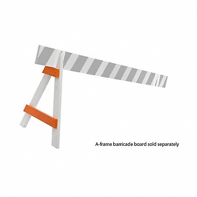 GRAINGER 126953 A-Frame Barricade Leg 35 in H