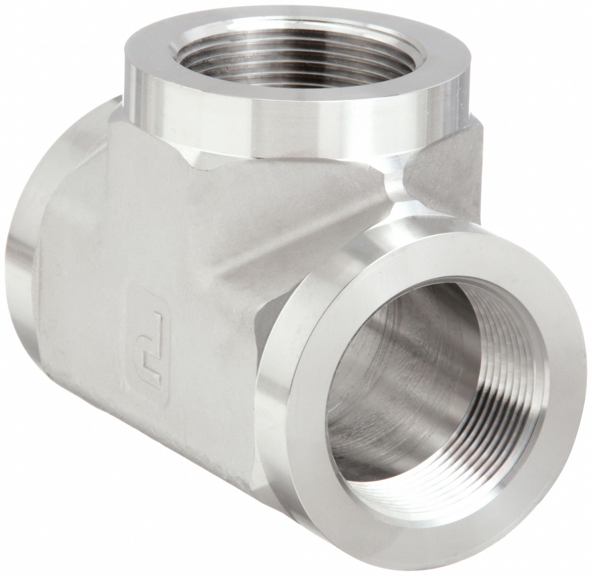 PARKER 112MMOSS Tee 316 SS 1 1/2 in Pipe Size 1500 PSI