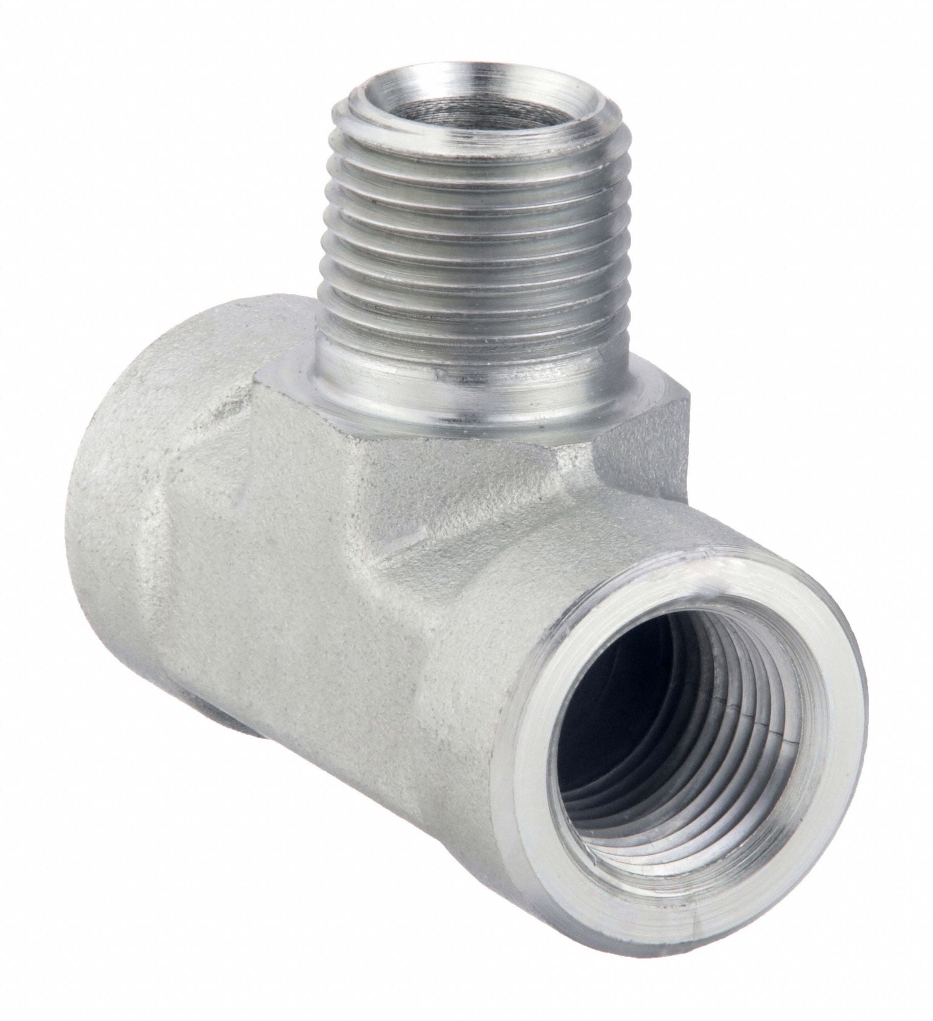 PARKER 38MMSS Male Branch Tee Steel 3/8 in 4500 PSI