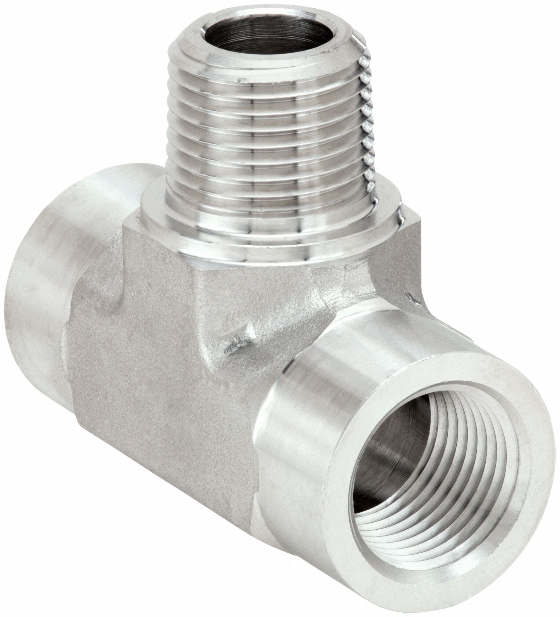 PARKER 1MMSSS Male Branch Tee 316 SS 1 in 1800 PSI