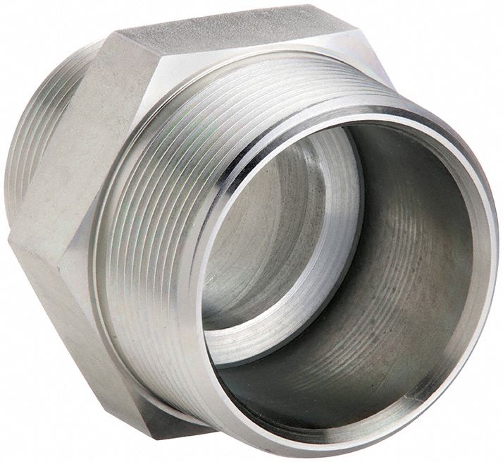 PARKER 1612F5OHAOS Straight Union Steel 1 x 3/4 in Male SAE