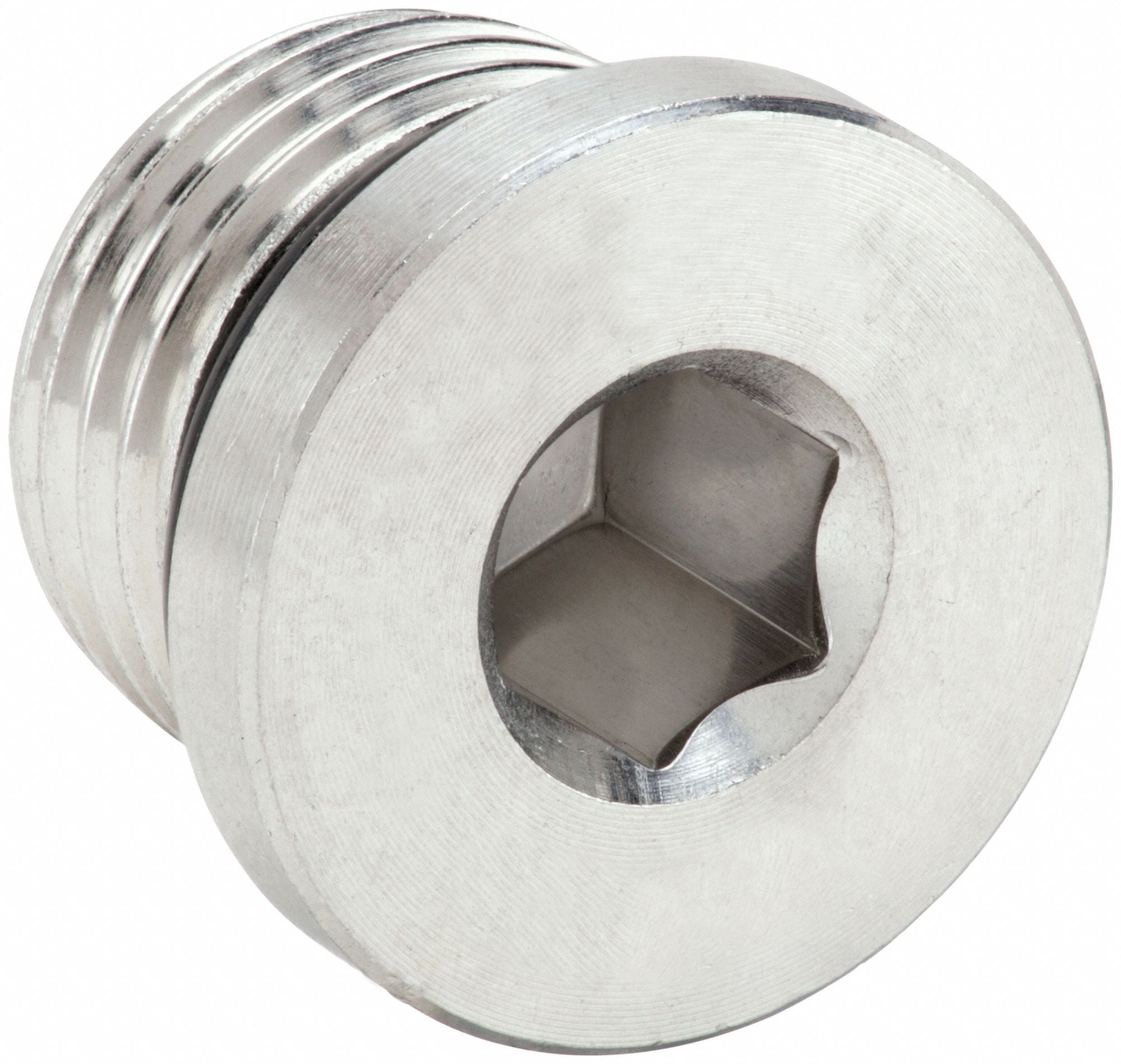PARKER 6HP5ONSS Hollow Hex Plug 316 SS 3/8 in Male SAE