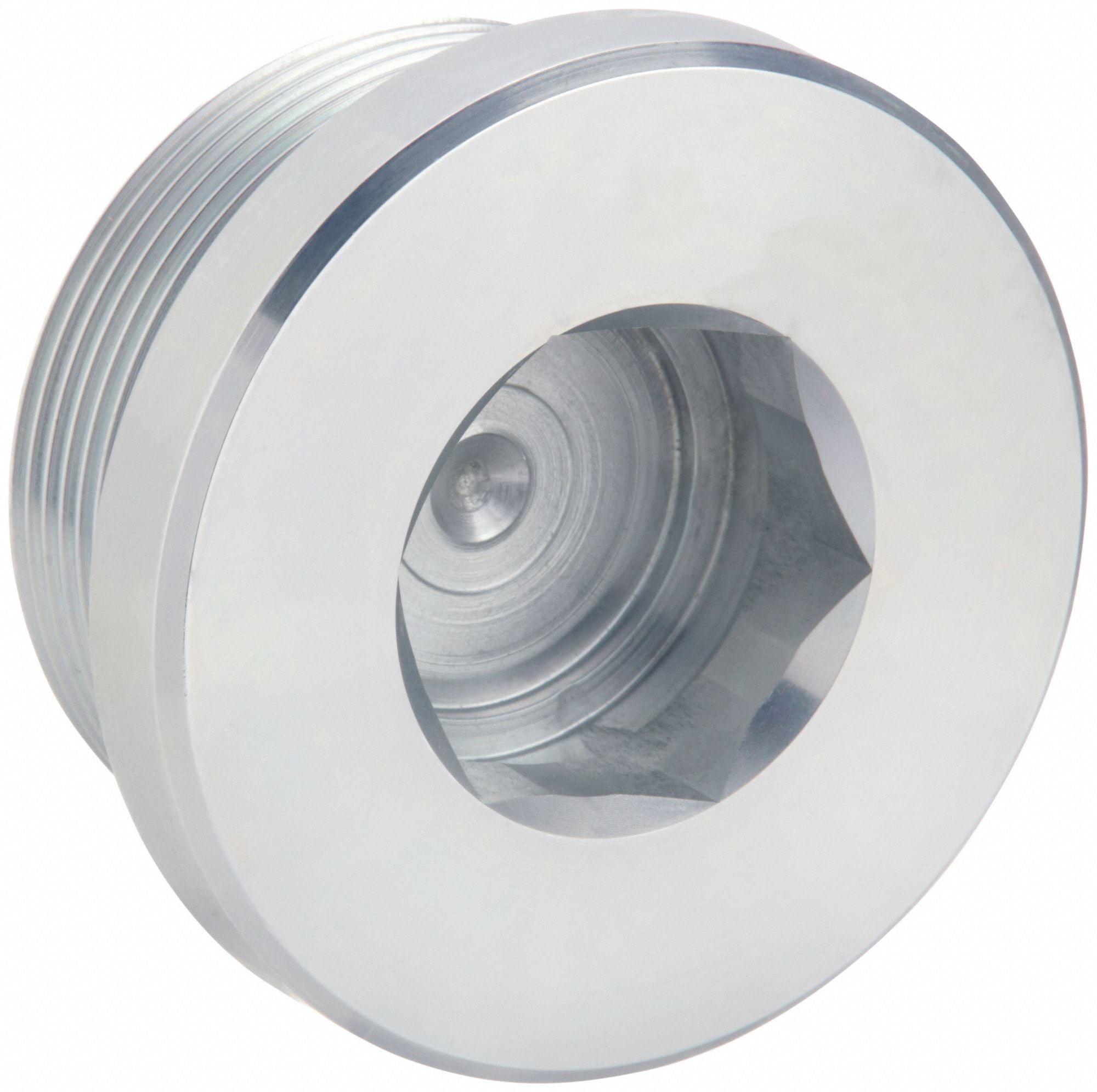 PARKER VSTI2EDCF Hollow Hex Plug Steel 2 in Male Metric