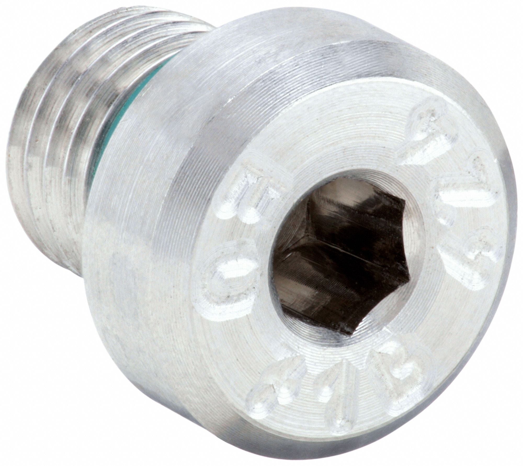 PARKER VSTI8X1ED71 Hollow Hex Plug 316 SS 8 mm x 1 in