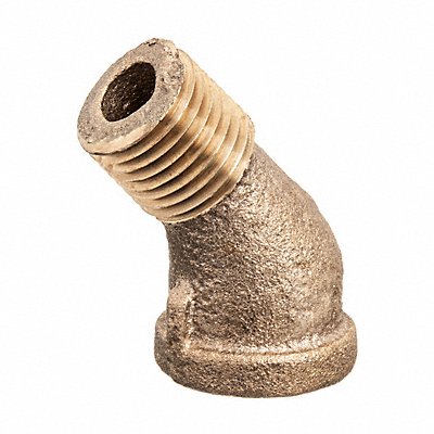 GRAINGER ZUSAPF10435 45 Street Elbow Brass 1 1/4 in NPT