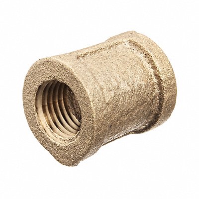 GRAINGER ZUSAPF10195 Coupling Brass 1 1/2 F BSPT Class 125