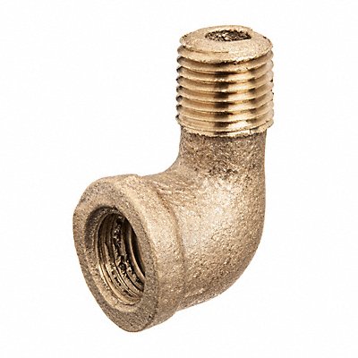 GRAINGER ZUSAPF10380 90 Street Elbow Brass 2 1/2 in NPT