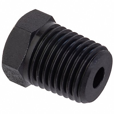 GRAINGER ZUSAPF9089 Hex Bushing Brass 3/8 x 1/4 in NPTF