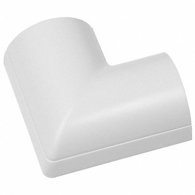 D-LINE FLFB5025W 90 Degree Flat Elbow PVC