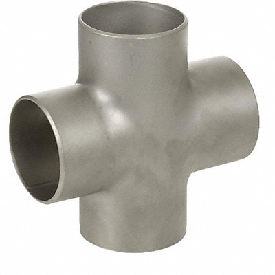 GRAINGER 4381011820 Cross 304 SS 3 in Pipe Size Buttweld
