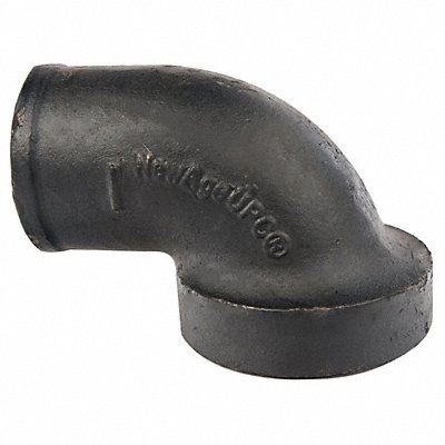 GRAINGER 220326 90 Elbow Bend Cast Iron 1 1/2 in