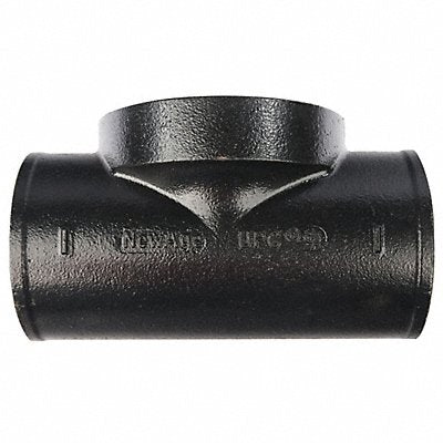 GRAINGER 222050 Test Tee Cast Iron 4 in Pipe Size Socket