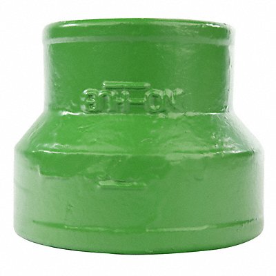 GRAINGER ZFB222144 Reducing Coupling Cast Iron 4 x 3 in