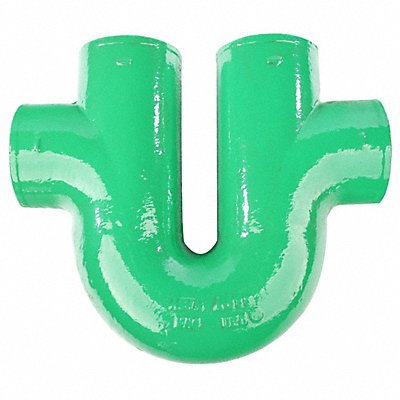 GRAINGER ZFB222524 Running Trap Cast Iron 4 in Socket