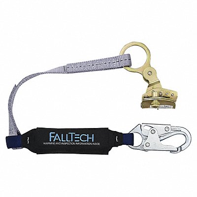 FALLTECH 8358 Rope Grab and Shock absorbing lanyard