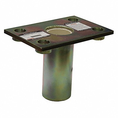 FALLTECH 65020BFZ Permanent Sleeve Steel Base Grey 9 in H