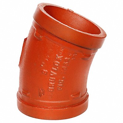 GRUVLOK 390015527 22.5 Elbow Ductile Iron 10 in Grooved