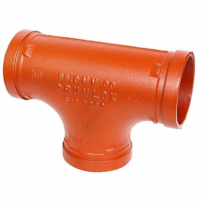 GRUVLOK 390119147 TeeGalvanised Ductile Iron 3 Grooved