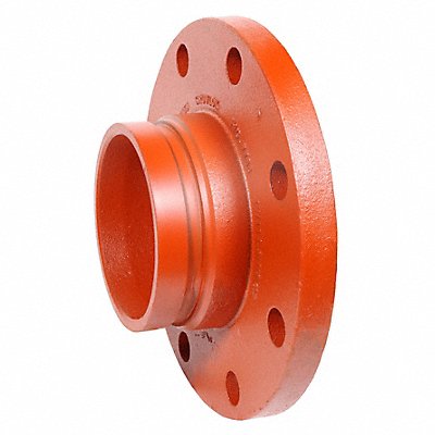 GRUVLOK 390202067 Pipe Flange Ductile Iron 4 in Orange