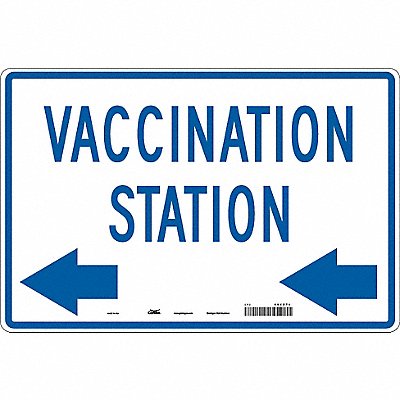 CONDOR 60XZ79 Vaccination Traffic Sign