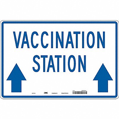 CONDOR 60XZ81 Vaccination Traffic Sign