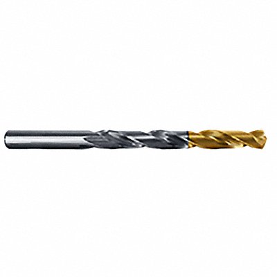 CLE-LINE C66010 Cobalt TIN Tipped Jobber Drill