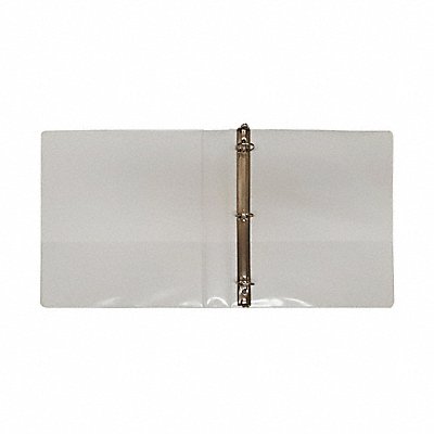 ABILITY ONE 7510020000000 3-Ring Binder Round 1 White