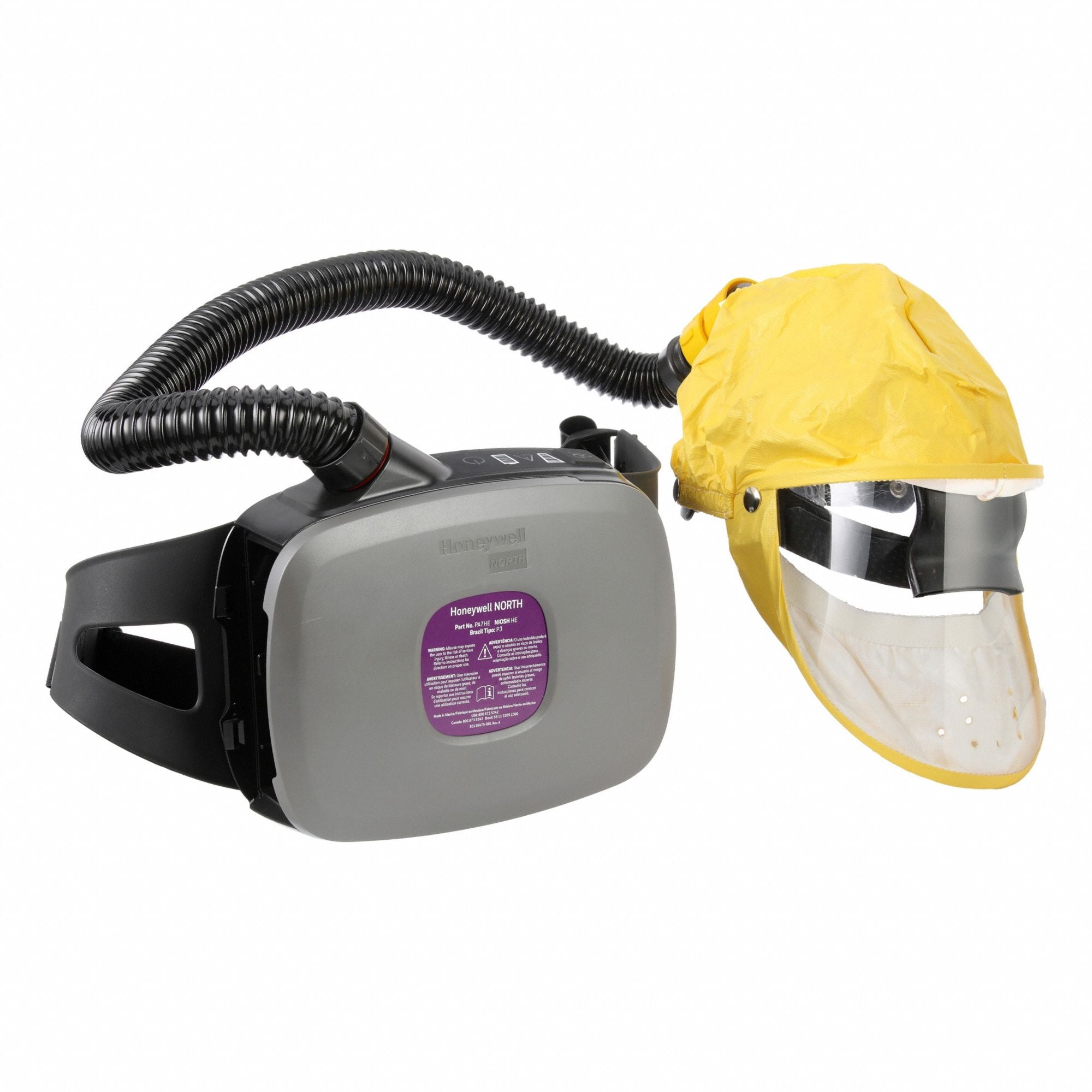 HONEYWELL NORTH PA701HED101 PAPR Decon Kit Black/White Belt-Mount