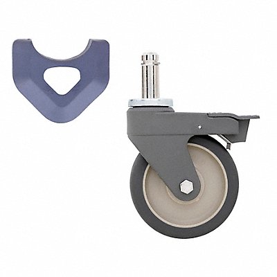 METRO 5PCBX Swivel/Brake Stem Castor