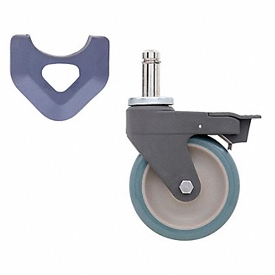 METRO 5PCBXM Swivel/Brake Stem Castor