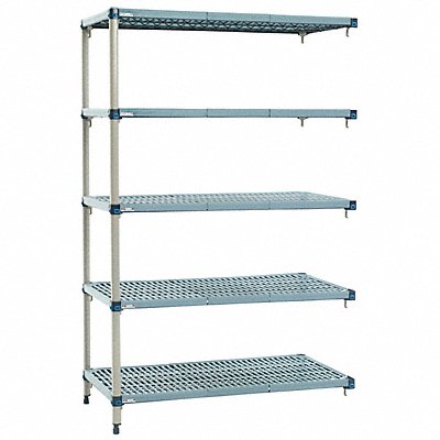 METRO 5AQ357G3 Shelf Plastic Industrial Shelving (5)
