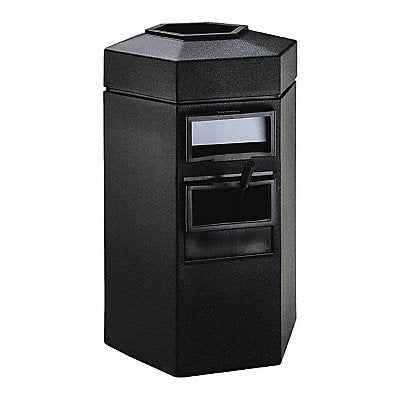COMMERCIAL ZONE PRODUCTS 755301 Bermuda 1 Waste/WSC Centre Black