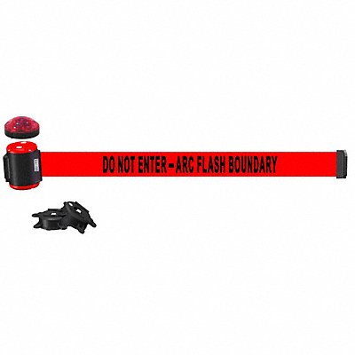 BANNER STAKES MH1511L Magnetic Wall Mount Barrier w/Light