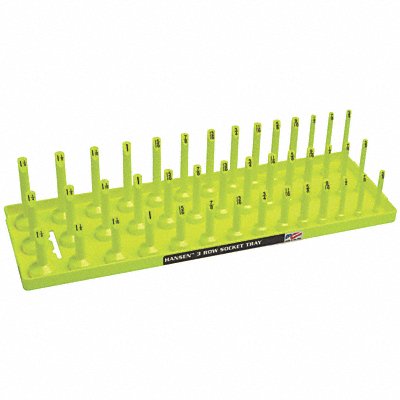 HANSEN 12073 Socket Tray Yellow Plastic