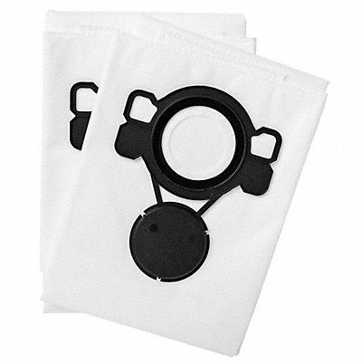 NILFISK 107419591 Vacuum Bag Fleece 1-Ply Non-Reusable PK5