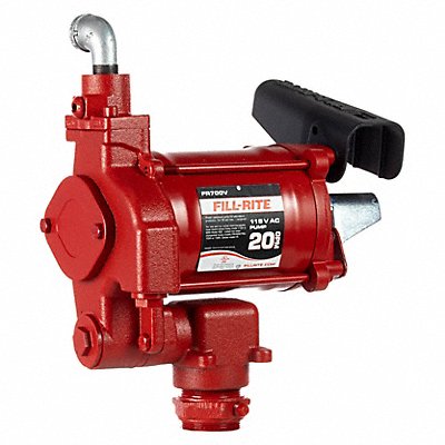 FILL-RITE FR700VN Fuel Transfer Pump 1/3 HP 20 gpm