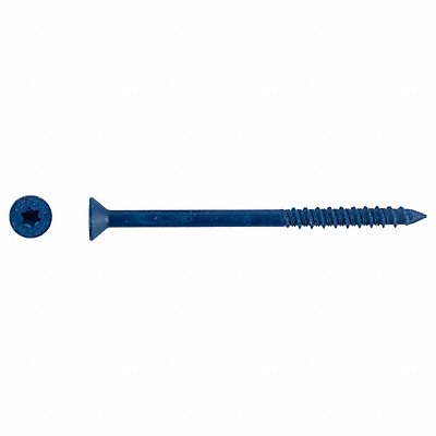 TAPCON 3193407V2 Concrete Anchor Screw Flat 1/4 in PK100