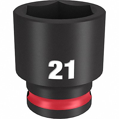 MILWAUKEE 49666144 Standard Impact Socket Steel 21 mm