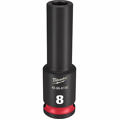 MILWAUKEE 49666150 Deep Impact Socket Steel 8 mm