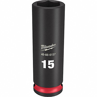 MILWAUKEE 49666157 Deep Impact Socket Steel 15 mm
