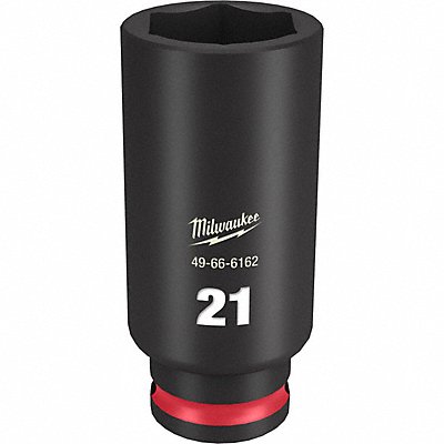 MILWAUKEE 49666162 Deep Impact Socket Steel 21 mm
