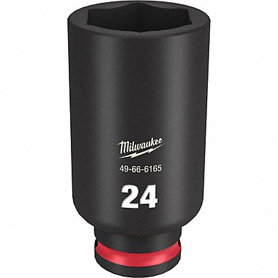MILWAUKEE 49666165 Deep Impact Socket Steel 24 mm