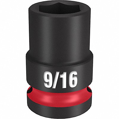 MILWAUKEE 49666203 Standard Impact Socket Steel 9/16
