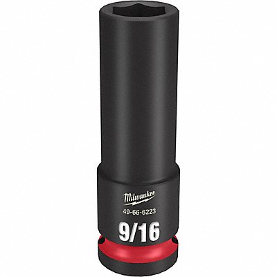 MILWAUKEE 49666223 Deep Impact Socket Steel 9/16