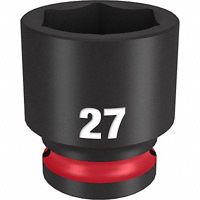 MILWAUKEE 49666259 Standard Impact Socket Steel 27 mm