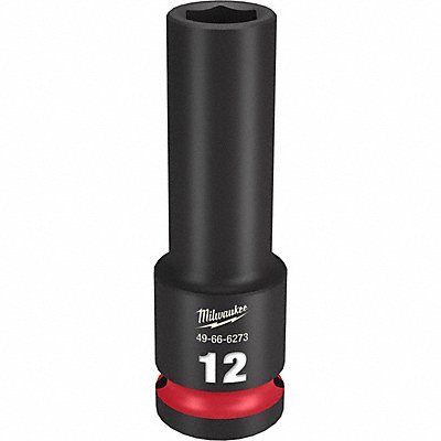 MILWAUKEE 49666273 Deep Impact Socket Steel 12 mm