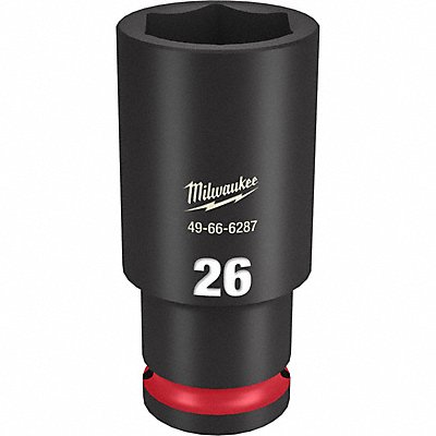 MILWAUKEE 49666287 Deep Impact Socket Steel 26 mm