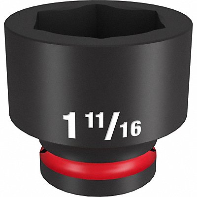 MILWAUKEE 49666318 Standard Impact Socket Steel 1 11/16