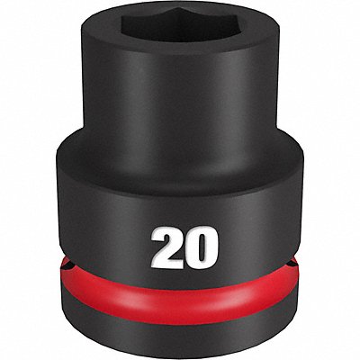 MILWAUKEE 49666358 Standard Impact Socket Steel 20 mm